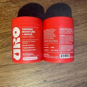 Uro O Positive Capsules for sexual Health-2 bottles 60 each -Sealed Brand New
